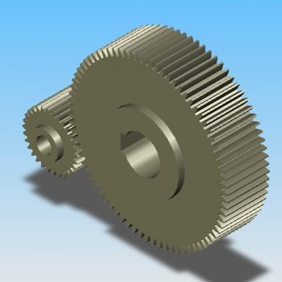 Two processing methods of gear tooth profile Two processing methods of gear tooth profile