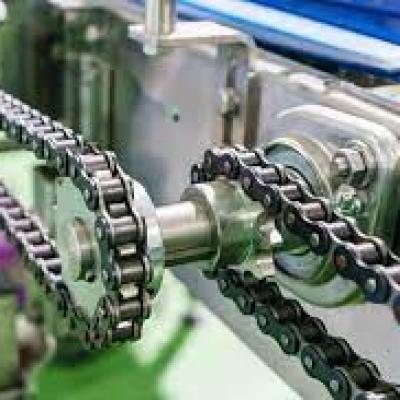 Conveyor Transmission Sprocket and Chain Application