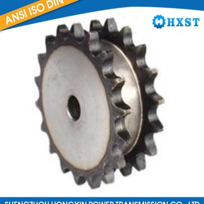 China Carbon Steel Double Roller Chains Sprocket