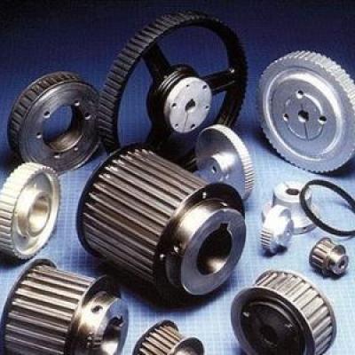 Where are the synchronous pulleys generally used?