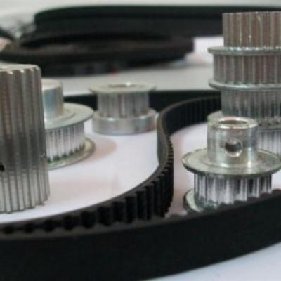 Precautions for placing the timing pulley