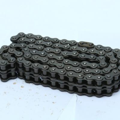 Cold drawing machine chain structure and using method