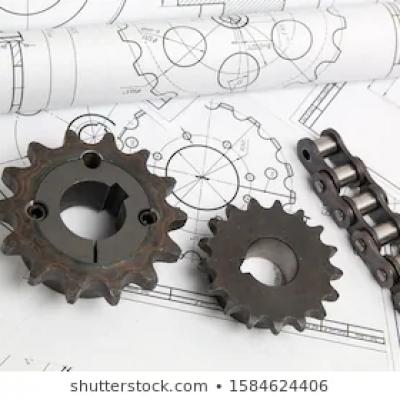 Three commonly used methods of 40B model sprocket
