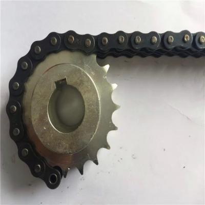 How is the sprocket matched with the chain? Based on what?
